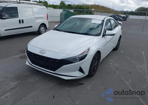 2021 Hyundai Elantra Sel from USA, damaged, VIN 5NPLM4AG2MH035040